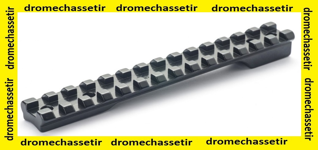 rail picatinny acier pour carabine a Verrou Sabatti Rover 870