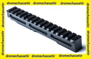 rail picatinny rehauss&eacute; pour remington 700 action courte
