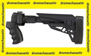 Crosse pliante retractable ATI avec poign&eacute;e pistolet pour fusil mossberg 500