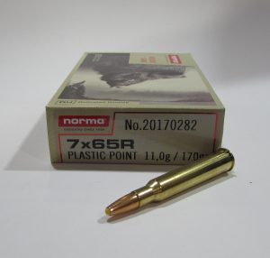 boite de 20 cartouches calibre 7x65R Norma Pointe plastique 170 grains