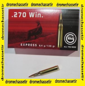 1 Boite de 20 cartouches Geco Express (pointe plastique) 130 grains