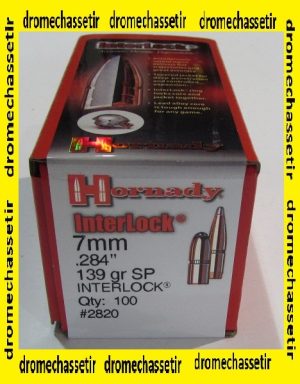 boite de 100 ogives Hornady