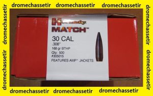 Pack de 500 Ogives Hornady BTHP