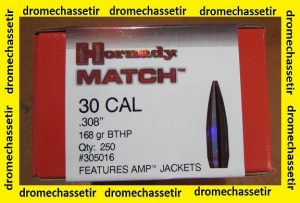 Pack de 250 Ogives Hornady BTHP