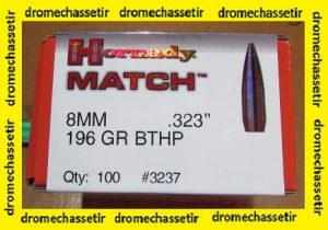 boite de 100 ogives HORNADY BTHP