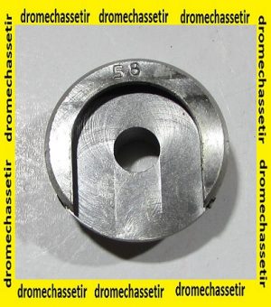 shell holder en acier, numero 58, CH4D