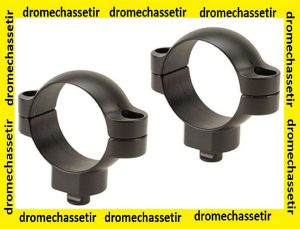Lot de 2 collier Leupold QR acier