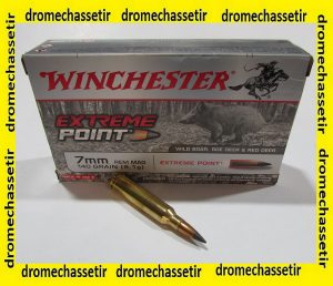 Boite 20 cartouches 7mm remington magnum Extreme point, 140 grains