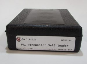 Jeux d'outils CH4D pour le rechargement en calibre 351 Winchester Self Loader