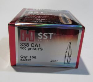 boite de 100 ogives Hornady cal 338 200 grains SST ref 33102