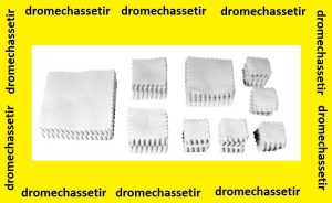 lot de 520 patchs de nettoyages en fibres synthetique et coton