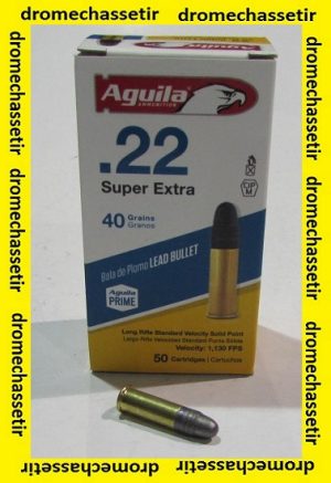 Boite 50 cartouches 22LR Aguila Super Extra