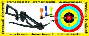 pack arbalete enfant avec flechette ventouse et cible