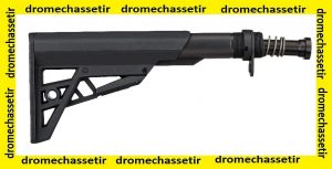 Crosse ATI retractable 6 positions pour AR 15, M16, M4 avec buffer