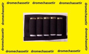Cartouchiere de crosse pour fusil ( 5 cartouches)