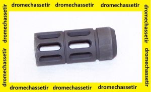 Cache flamme en acier pour fusil a pompe mossberg 500 et 590 calibre 12