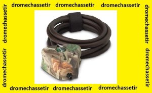 Cadenas a cable Haute resistance pour securiser votre camera