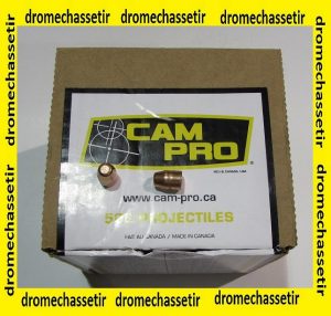 Boite 500 ogives electro cuivré Cam Pro