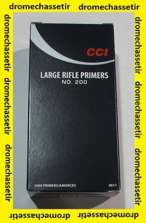 pack de 1000 amorces Large Rifle de marque CCI 200
