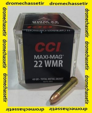 boite de 50 cartouches 22 WMR