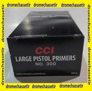 boite de 1000 amorces Large Pistol de marque CCI 300 CCI