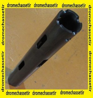 cache flamme acier filetée pour fusil a Pompe