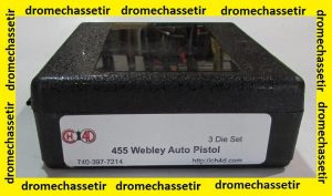 Jeux d'outils CH4D pour le rechargement en calibre 455 Webley auto pistol