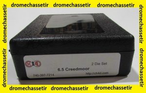 Jeux d'outils CH4D pour le rechargement en calibre 6,5 creedmoor