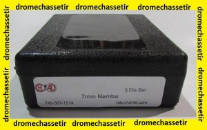 Jeux d'outils CH4D pour le rechargement en calibre 7mm Nambu CH4D