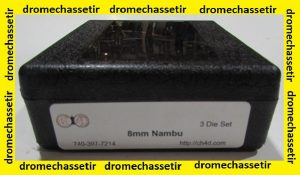 Jeux d'outils CH4D pour le rechargement en calibre 8mm Nambu pistolet