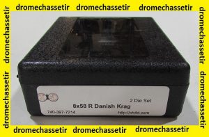 Jeux d'outils CH4D pour le rechargement en calibre 8x58R Danish Krag