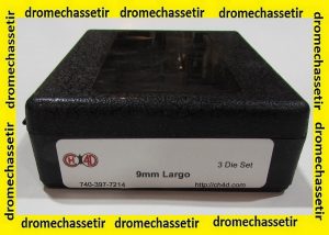 Jeux d'outils CH4D pour le rechargement en calibre 9mm Largo