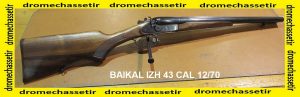Fusil a chiens coach gun Baikal IZH43
