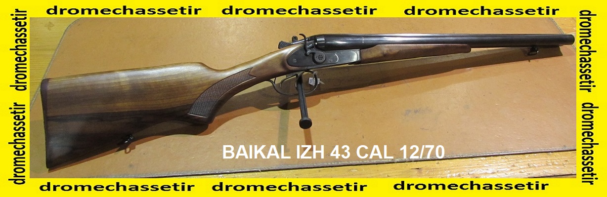 Fusil a chiens coach gun Baikal IZH43