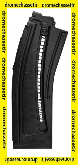 chargeur 22 cartouches en calibre 22 LR pour ISSC MK22 et GSG 15