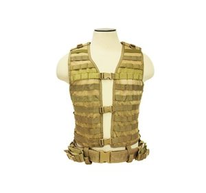 Gilet tactique molle a &eacute;quiper taille L ( marron clair