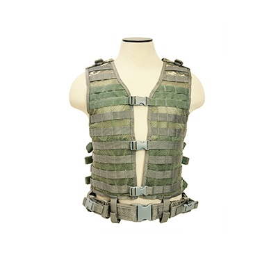 Gilet tactique molle a équiper large ( camo digital américain)