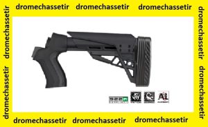 Crosse tactique retractable &agrave; 6 positions pour fusil a pompes mossberg et maverick (ATI)