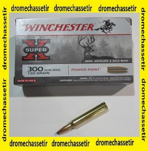 1 boite de 20 cartouches calibre 300 Winchester Magnum