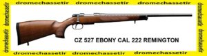 Carabine CZ 527 Exclusive Ebony