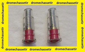lot de 2 douilles amortisseur en plastique pour calibre 45/70