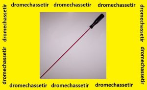 Baguette de nettoyage diametre 4mm gain&eacute;e avec filetage male ( 80cm)