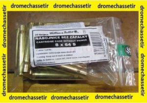 Lot de 20 douilles en calibre 8x64S