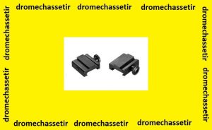 lot de 2 adapteurs d'embases de 21mm à rail de 11mm