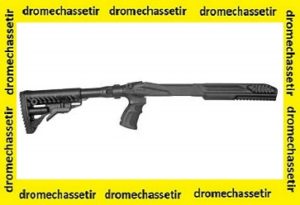 Crosse Pliante FAB DEFENSE pour Ruger 10/22 avec garde main 3 rails picatinny