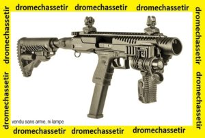 Crosse tactical FAB DEFENSE KPOS avec crosse M4 et vis&eacute;e
