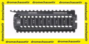 Garde main aluminium Fab Defense avec 4 rail picatinny
