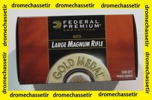 pack de 1000 amorces Large Rifle Magnum Match de marque Federal type 215M