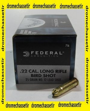 boite de 50 cartouches de 22Lr de marque Federal Game shok