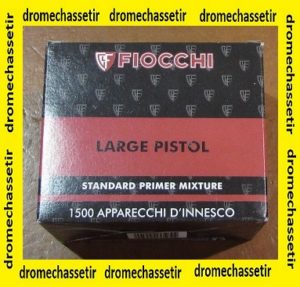lot de 1500 amorces Fiocchi Large Pistol